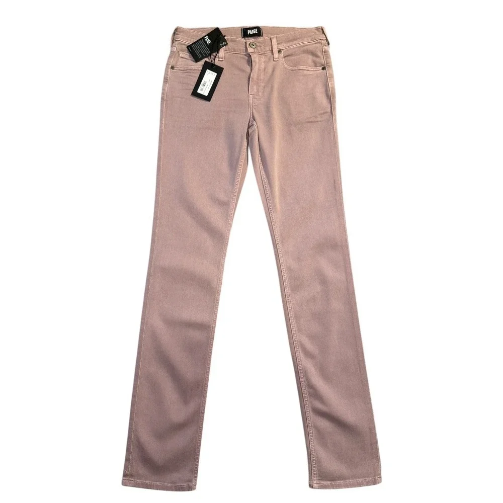 Paige Lennox Slim Fit Jeans 29 Vintage Twilight Haze Mauve Transcend NWT‎